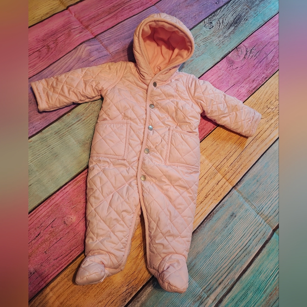 6M Pink Ralph Lauren Snowsuit #0090